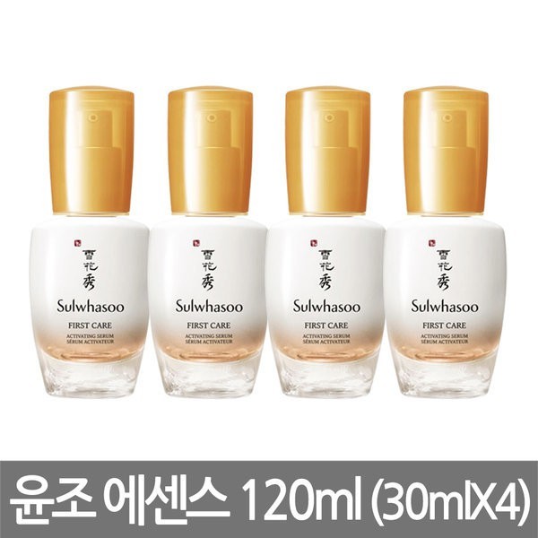 설화수 윤조에센스 120ml(최신제품)/대용량 30ml x 4개